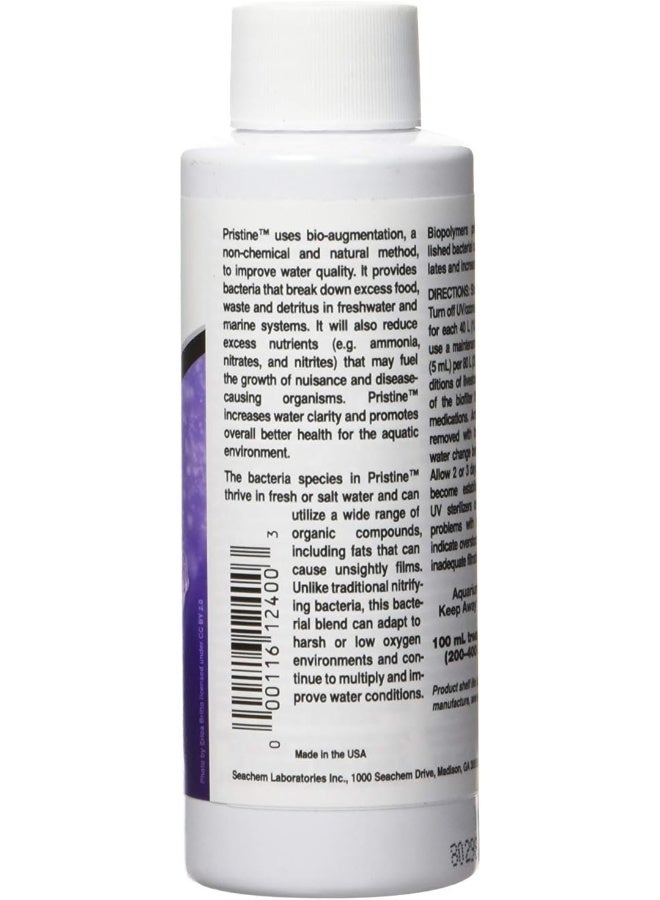 Seachem منظم مياه سيكيم بريستين، 100 مل - Image 3