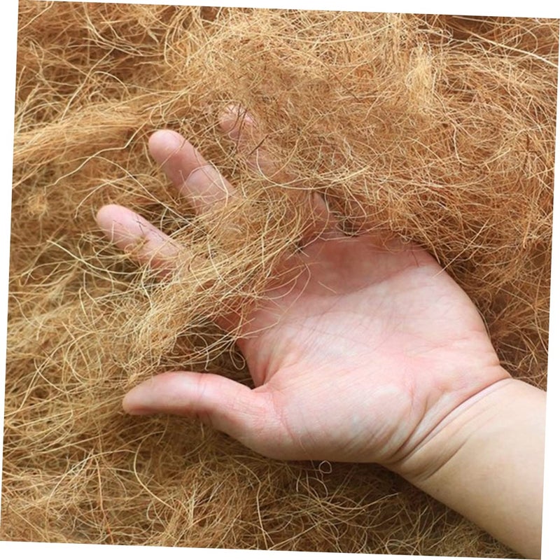 Natural Coconut Fiber Pet Nesting Mat Light Brown Coir Bedding For Small Animals - Image 4