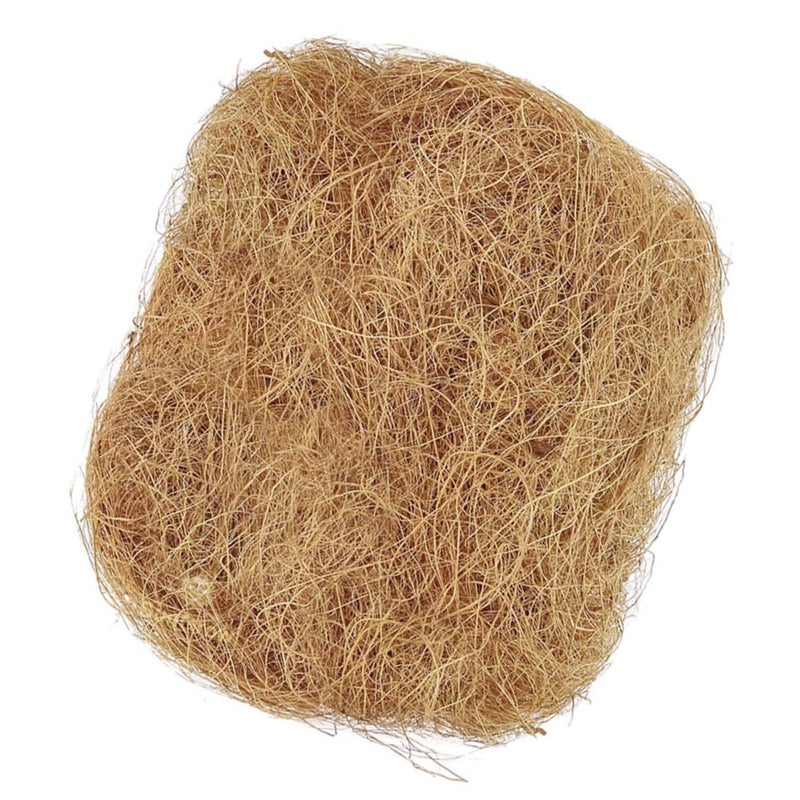 Natural Coconut Fiber Pet Nesting Mat Light Brown Coir Bedding For Small Animals - Image 2