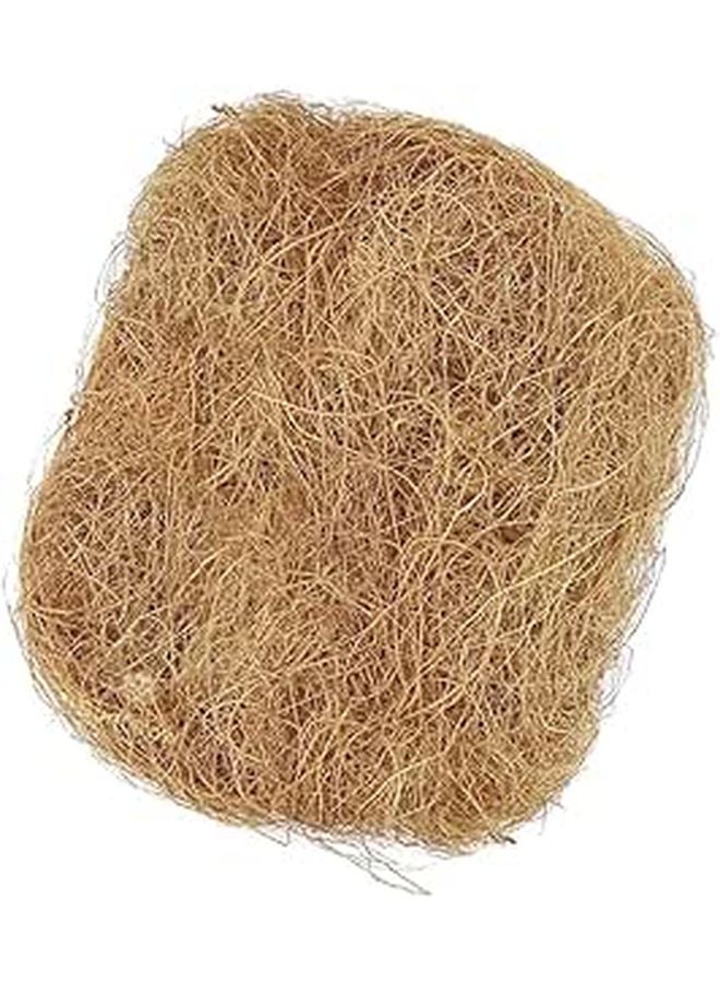 Natural Coconut Fiber Pet Nesting Mat Light Brown Coir Bedding For Small Animals - Image 1