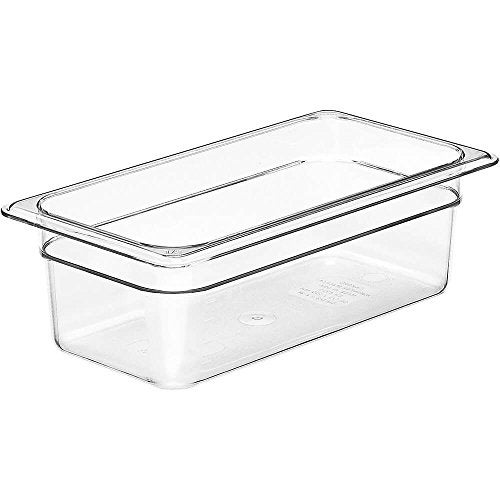 Cambro Cambro 13 GN Food Pan 4 Deep 6PK Clear 34CW135 
