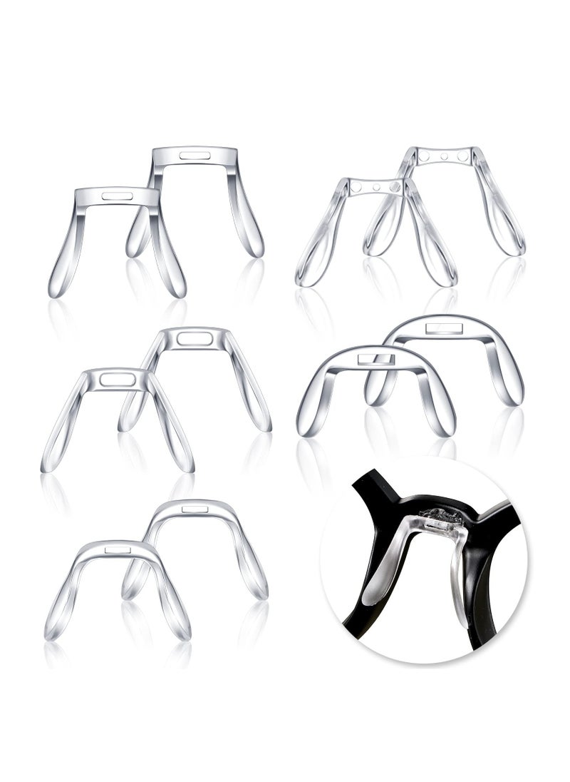 24-Piece U-Shaped Eyeglasses Nose Pads Set - Anti-Slip Plastic Support Retainers for Glasses and Sunglasses, Includes 6 Styles of Comfortable Nose Pieces. Perfect Eyewear Accessories! - pzsku/Z44AEC3DDFE1A0B0E93C5Z/45/_/1723097138/6fdc3da6-aace-446c-af41-d4d09ba9ad86