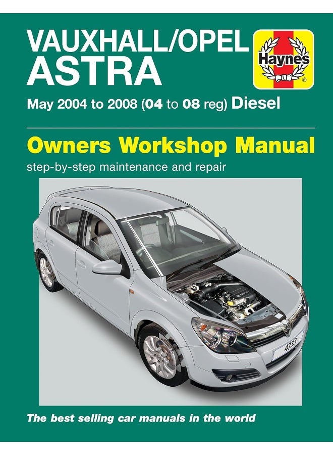 Vauxhall/Opel Astra Diesel (May 04 - 08) Haynes Repair Manual - Image 1