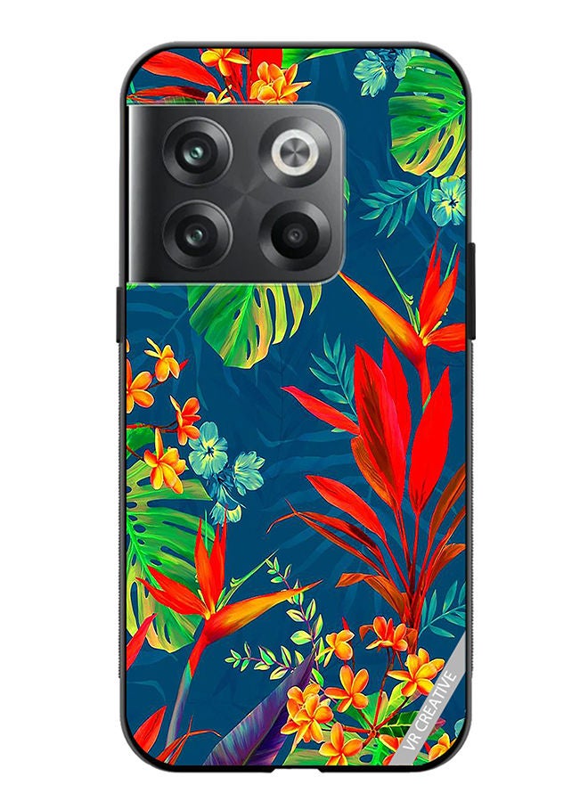 VR CREATIVE Protective Case Cover For OnePlus Ace Pro Flower Design Multicolour - Image 1