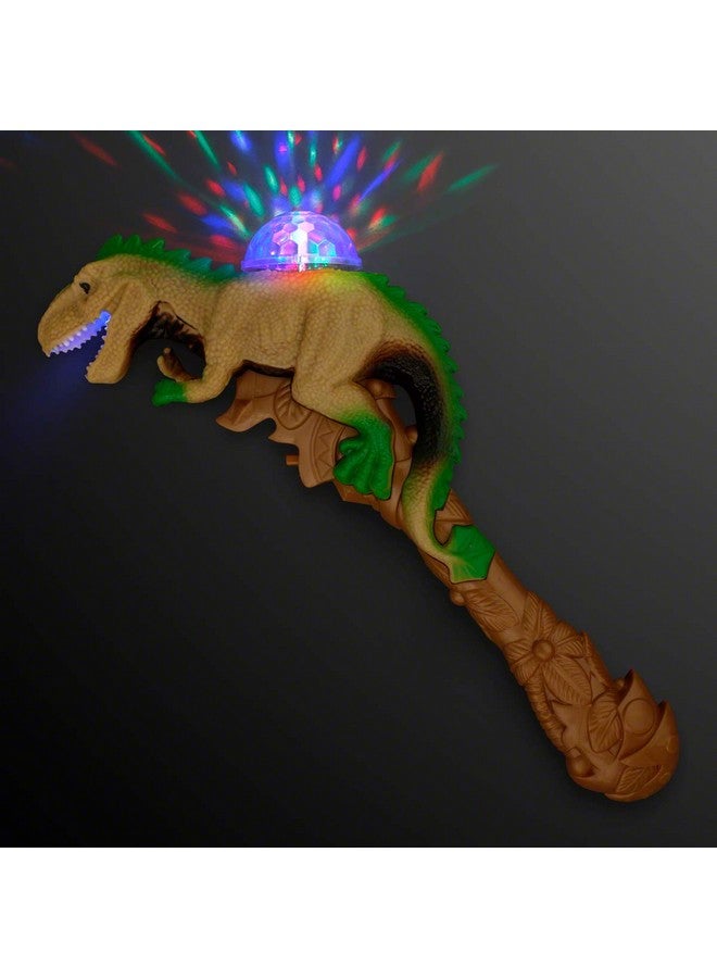 FlashingBlinkyLights Deluxe Dinosaur Projecting Led Light Up Wand - Image 1