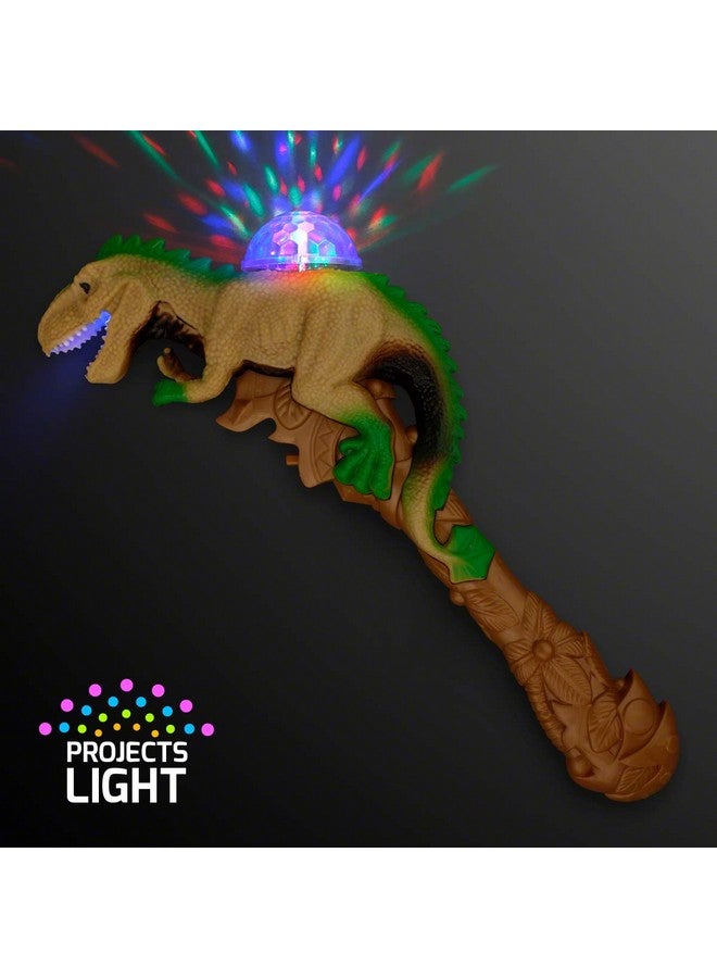 FlashingBlinkyLights Deluxe Dinosaur Projecting Led Light Up Wand - Image 2