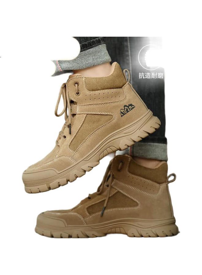 Old housekeeper Housekeeper Men'S Safety Shoes Anti-Smashing Anti-Stab Insulated 10Kv Electrician High-Top Work Safety Shoes 318 41 - Image 3