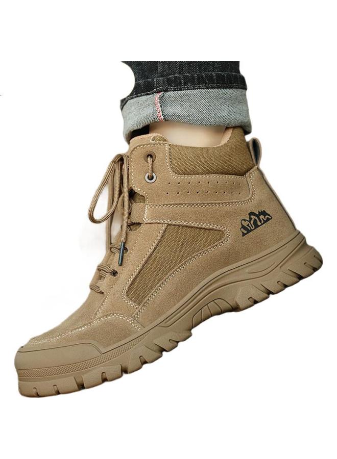 Old housekeeper Housekeeper Men'S Safety Shoes Anti-Smashing Anti-Stab Insulated 10Kv Electrician High-Top Work Safety Shoes 318 41 - Image 1