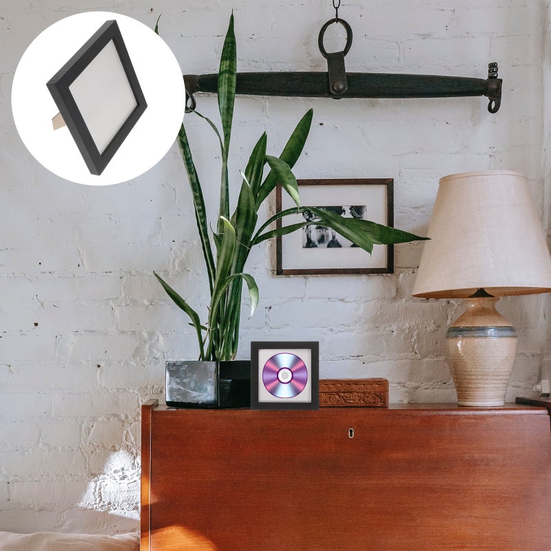 2pcs Household CD Display Frame Desktop Cd Frame Multi-functional Photot Frame Record Album Frame - Image 3