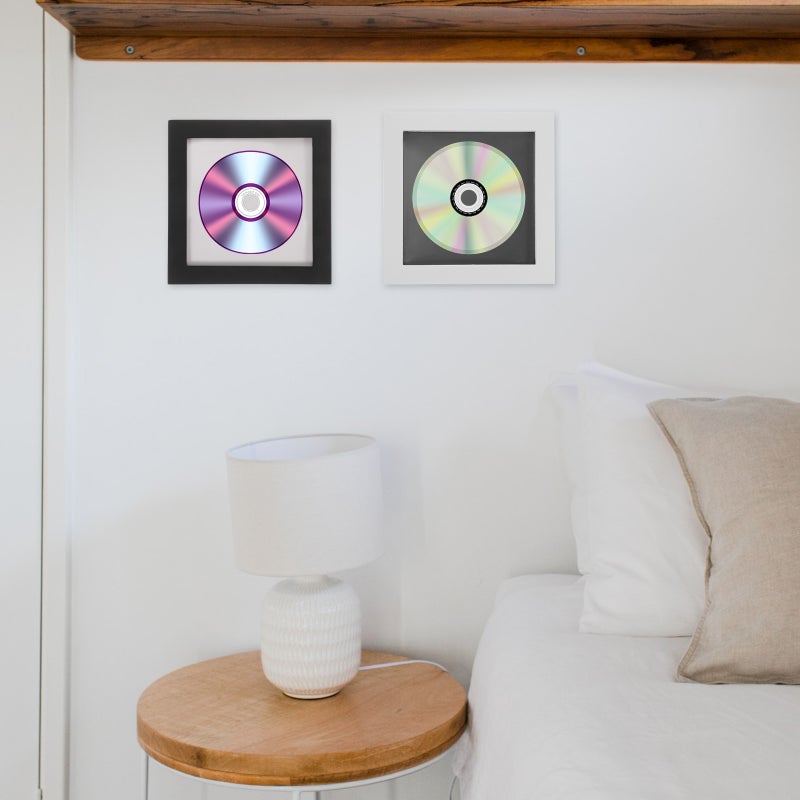 2pcs Household CD Display Frame Desktop Cd Frame Multi-functional Photot Frame Record Album Frame - Image 5