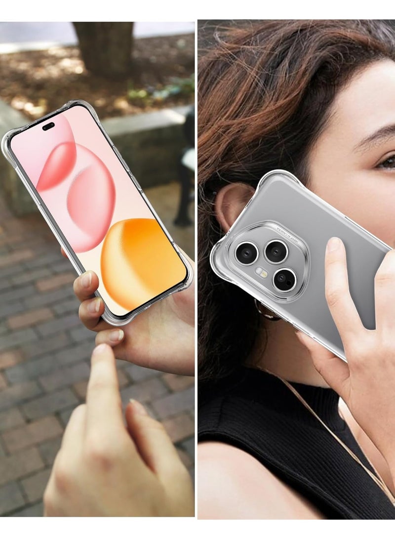 بورتوني غطاء حماية شفاف من مادة TPU لحماية الكاميرا لهاتف Honor 400 Pro، غطاء حماية فائق النحافة مقاوم للصدمات لهاتف Honor 400 Pro مقاس 6.7 بوصة - Image 4