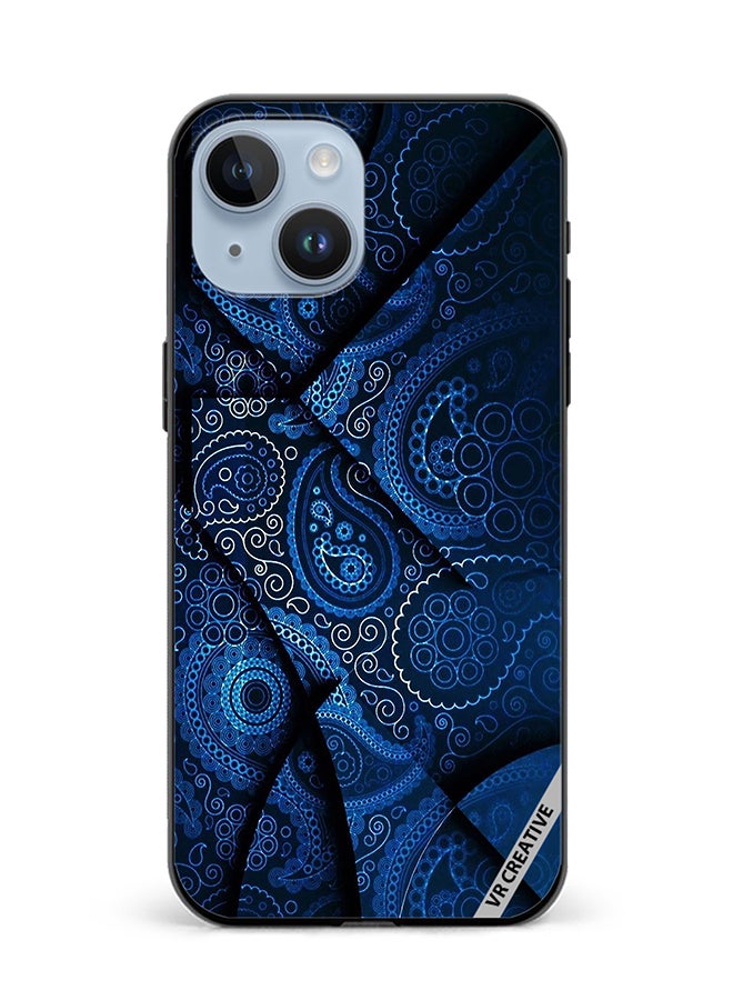 VR CREATIVE Protective Case Cover For Apple iPhone 15 Plus Mandala Design Multicolour - Image 1