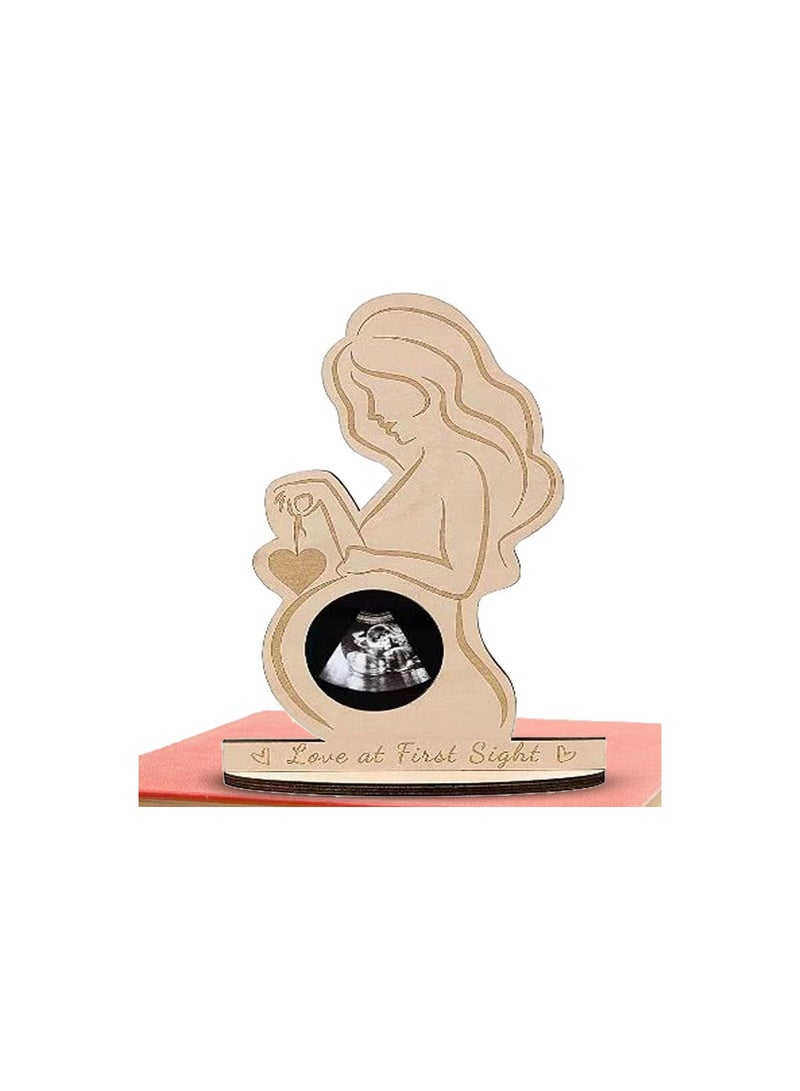 Baby Ultrasound Photo Frame Sonogram Picture Frame Pregnancy Gift Baby Announcement Keepsake for Couples - Image 1