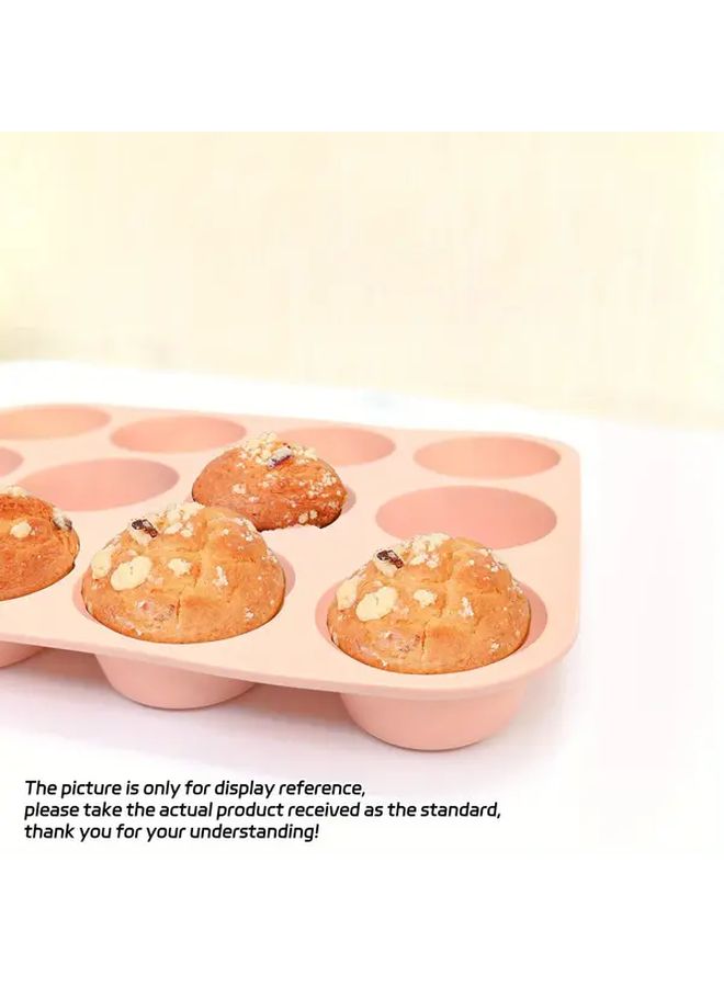 Blue 2pcs Non Stick Round Cake Pan Set Even Heat Easy Clean Baking Mold - Image 5