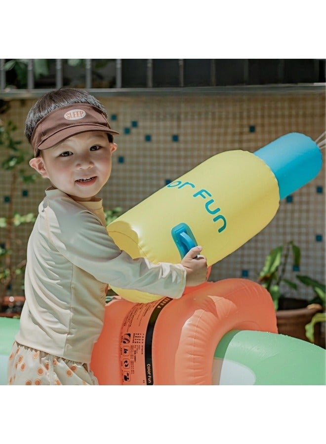 GGEROU Inflatable Water Toy, Water Toy for Kids, 5 Holes, Inflatable Water Play Toy, Water Shooter, Summer Toy for Inflatable Pool(Water gun) - Image 4