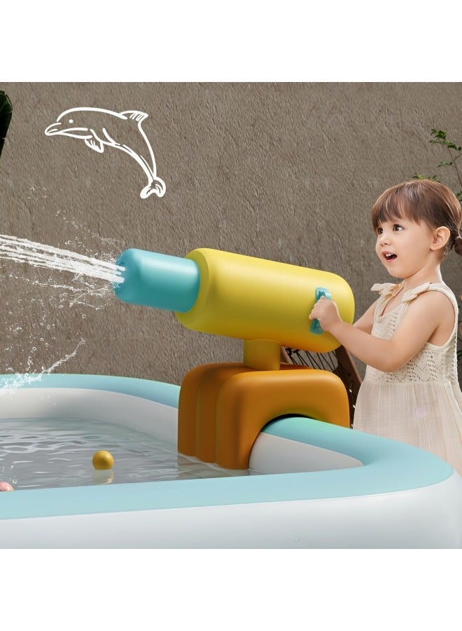 GGEROU Inflatable Water Toy, Water Toy for Kids, 5 Holes, Inflatable Water Play Toy, Water Shooter, Summer Toy for Inflatable Pool(Water gun) - Image 5