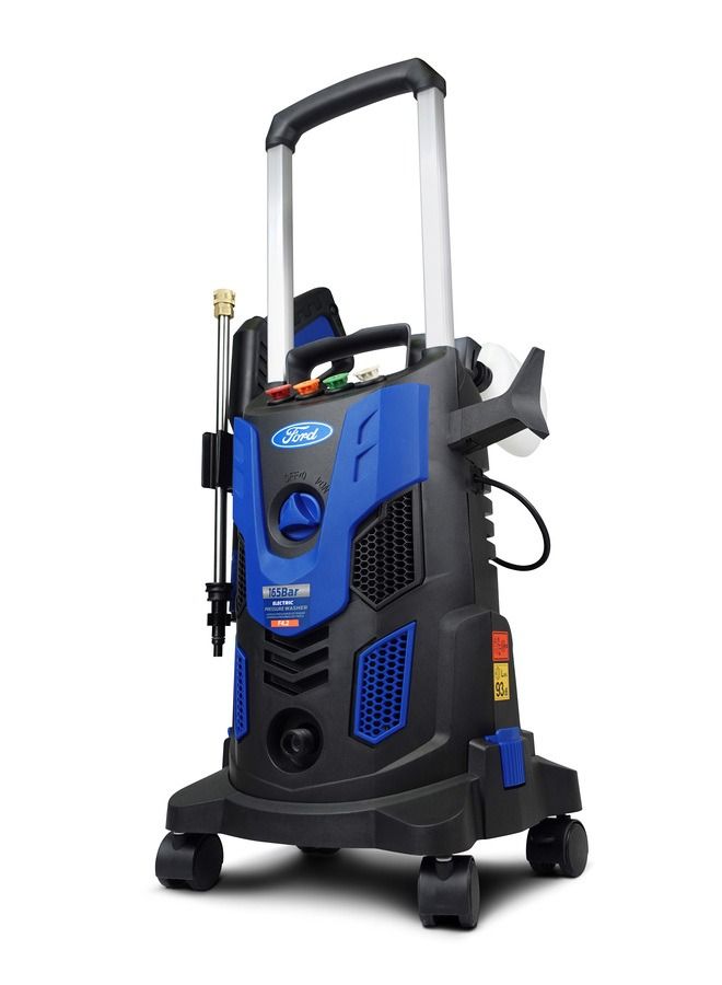 Ford 220-240V 165 Bar 2200 Watts Electric Pressure Washer With 4 Quick Look Wheels