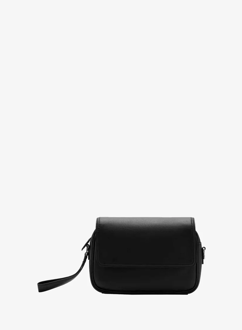 Mango Man  Leather strap bag for Men | Best Price UAE