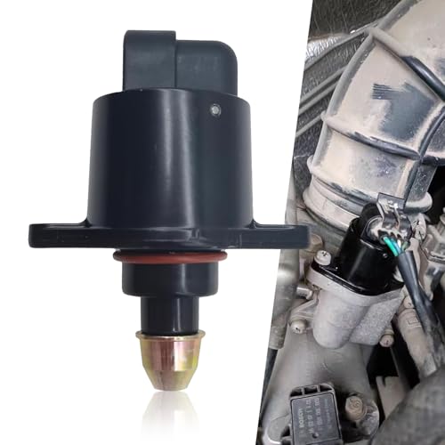 ijuicy 1 PC Car Idle Air Control Valve, Throttle Stepper Motor for Stable Engine Operation, Original Replacement Parts, OEM: 90380/10526/90325864, Compatible with King Kong Idle Motor (Black) - Image 1