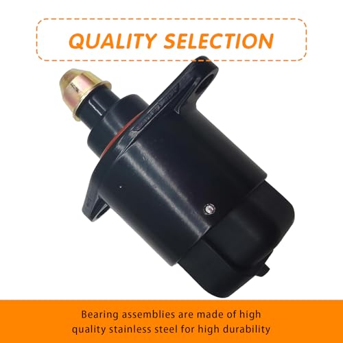 ijuicy 1 PC Car Idle Air Control Valve, Throttle Stepper Motor for Stable Engine Operation, Original Replacement Parts, OEM: 90380/10526/90325864, Compatible with King Kong Idle Motor (Black) - Image 4