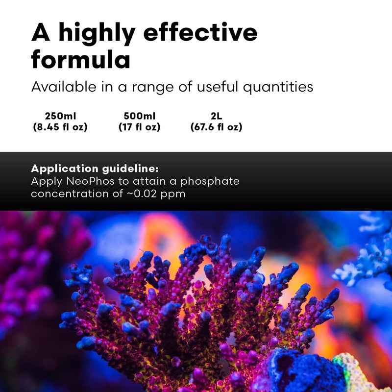 Brightwell Aquatics - NeoPhos - Balanced Phosphorus Source for Phosphorus-Limited, Low-Nutrient Reef Aquaria - Aquarium Water Treatments, 8.5 fl oz - Image 5