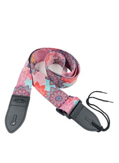 Mike Music Adjustable Pink Mandala Guitar Strap - Comfortable & Stylish Design with Genuine Leather Ends, Suitable for All Ages (93-158 cm) - pzsku/Z44AFBD5C249A1433833CZ/45/_/1717063249/2d653d2b-c37a-446b-9d99-5a302d8ad0a8