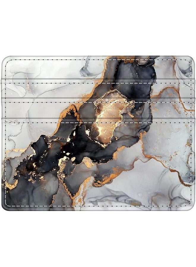 Fintie Slim Minimalist Front Pocket Wallet Rfid Blocking Credit Card Holder Card Cases With Id Window For Men Women  - Image 2