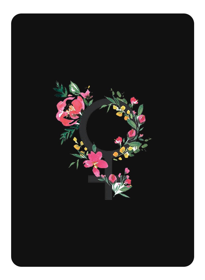 Theodor Protective Flip Case For Apple iPad Pro 12.9 With Trifold Stand Auto Wake Sleep Shockproof Cover womens day floral copy - Image 1