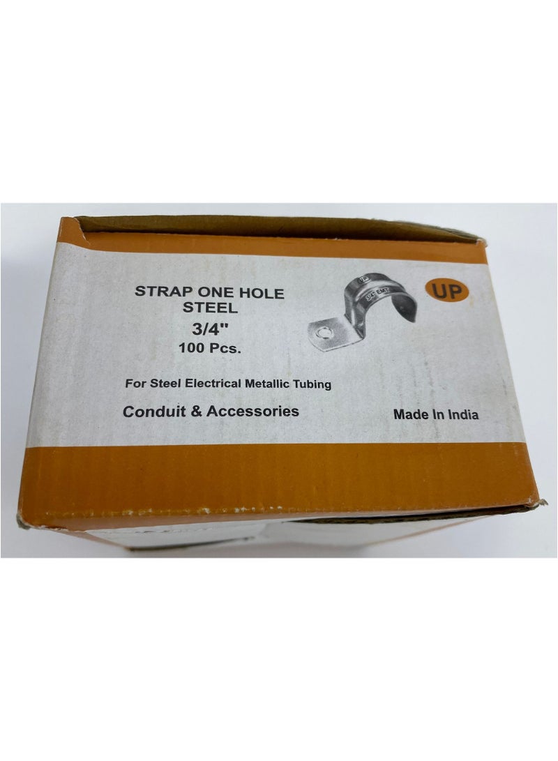 Loquat 3/4 Single Hole Jumper - 100 Count Carton For Electrical u0026 Metal Conduit Installation - Image 4