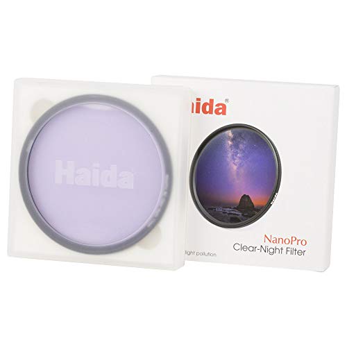 Haida 72mm Clear-Night Filter NanoPro MC Light Pollution Reduction for Sky/Star 72 - Image 1