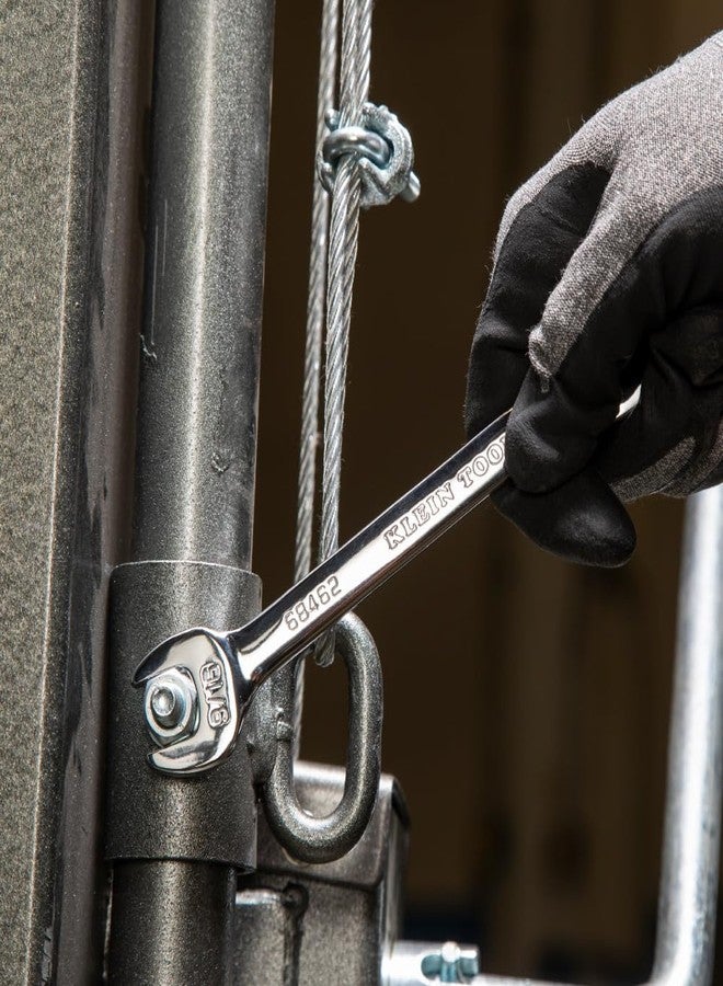 Klein Tools 68450 Open End SAE Wrench Set, 5-Piece With Rolling Pouch - Image 5