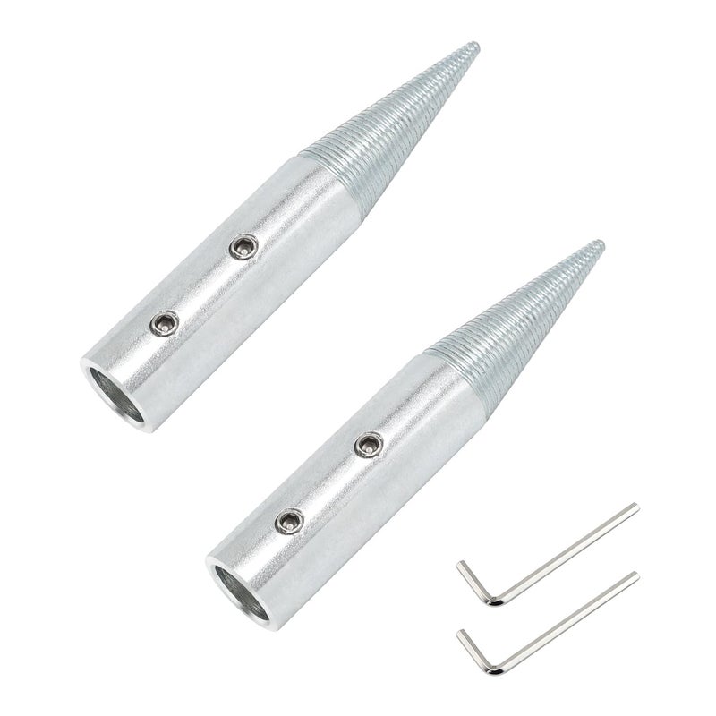 BLSGBUIDING 5/8" Spindle Tapered Threaded Adapter Left & Right Pair Suitable for 3/16"-13/16" Arbor Hole Cloth Polishing Wheel 2 PCS - Image 1