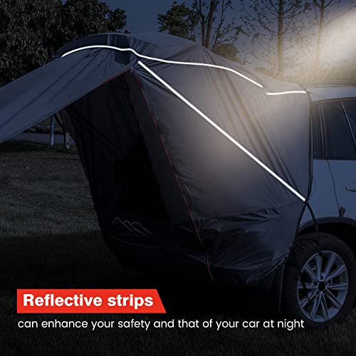 DLUCKY SUV Trunk Tents,SUV Waterproof 3500MM UPF 50+,car Camping Essentials,car Tent Rainproof, Sun Protection Sunshade, and Mesh Transparent Mosquito net - Image 4
