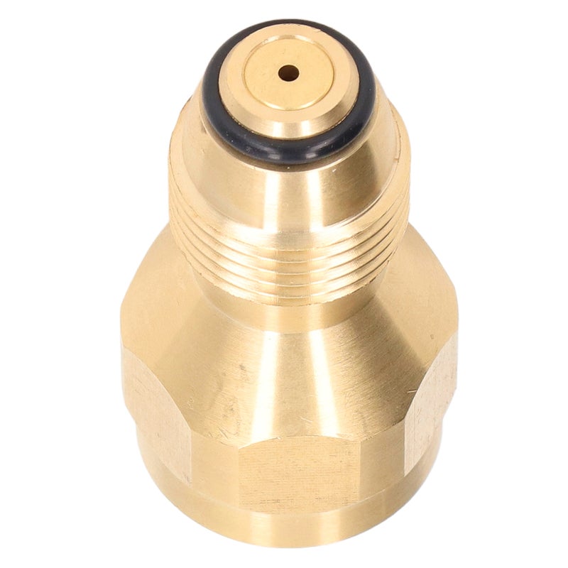 Propane Tank Refill Adapter 1LB Solid Brass Universal Mini for Disposable Small Bottle Fill - Image 3