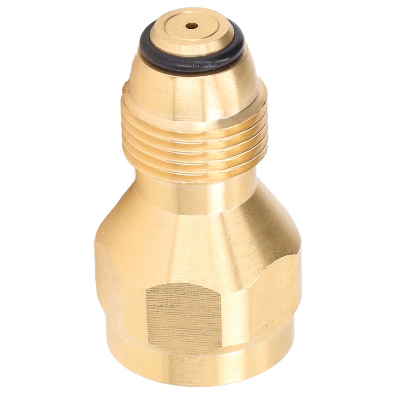Propane Tank Refill Adapter 1LB Solid Brass Universal Mini for Disposable Small Bottle Fill - Image 2