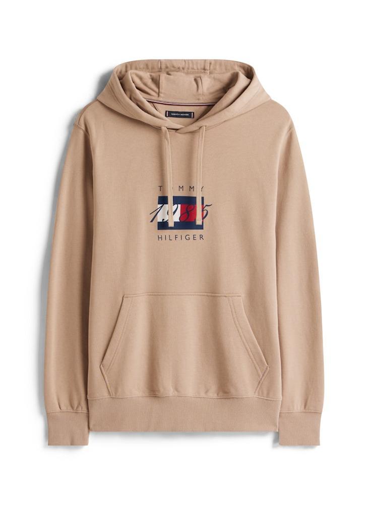 TOMMY HILFIGER Flag Graphic Drawstring Hoody - Image 5