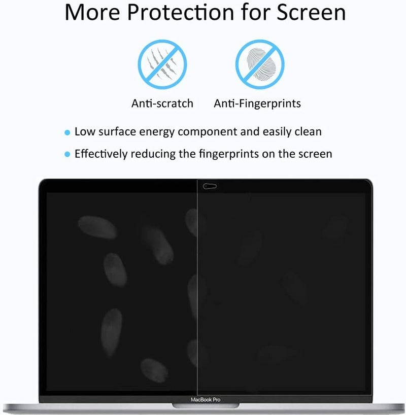OJOS Screen Protector for MacBook Air 13.6 inch 2022-2025 Release M4 M3 M2 A2681 A3113 Screen Guard Film Accessories (Crystal Clear) - Image 2