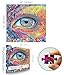 Blueforest 500 Piece Jigsaw Puzzle for Adults Abstract Rainbow Eye Crystal Design Challenging Art Puzzle for Relaxation Creativity 20x20 Inches - Image 4
