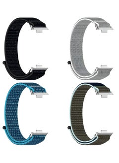 HW 4 PCS Nylon Watchband Replacement Bracelet for Huawei Watch Fit 3  - Image 1