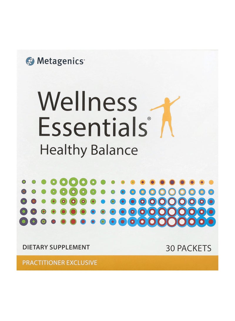 Metagenics Wellness Essentials, Healthy Balance, 30 Packets