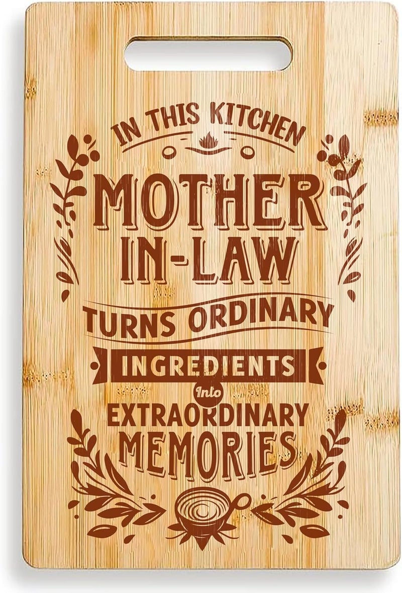 Riveira Riviera 6pc Wooden Spoons For Cooking, Mothers Day Gifts for Mom – Great Mother's Day Gifts With Its Unique Design – 18 * 12 XL Wooden Cooking Utensils Mothers Day Gift For Mother In Law - Image 1
