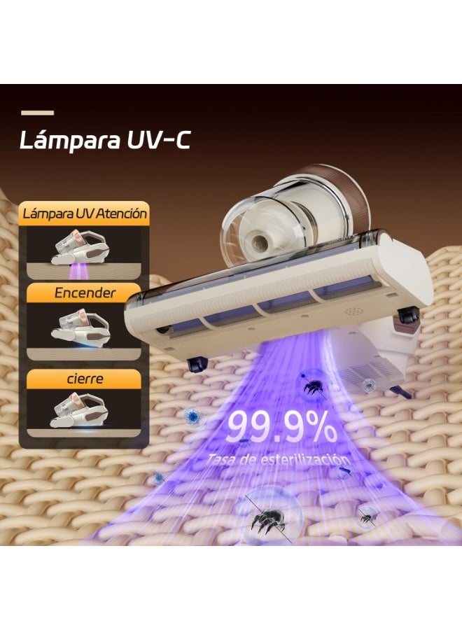 Jimmy Mattress Vacuum Cleaner with UV-C Light, Hot Air Function, LED Screen, Dust Sensor, Dust Mite Removal 600W 15kPa Bed Vacuum for Deep Cleaning Mattresses,Sofas and More (BX6 Lite) - Image 2