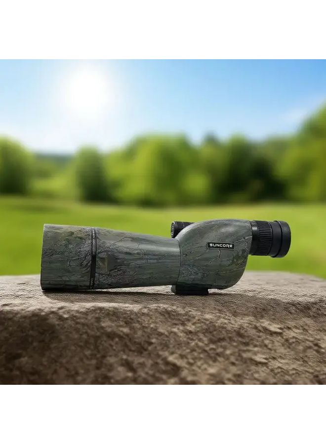 Style1 SUNCORE Professional Spotting Scope 10x Magnification 50mm FMC Coating Includes Tripod Phone Adapter - Image 2