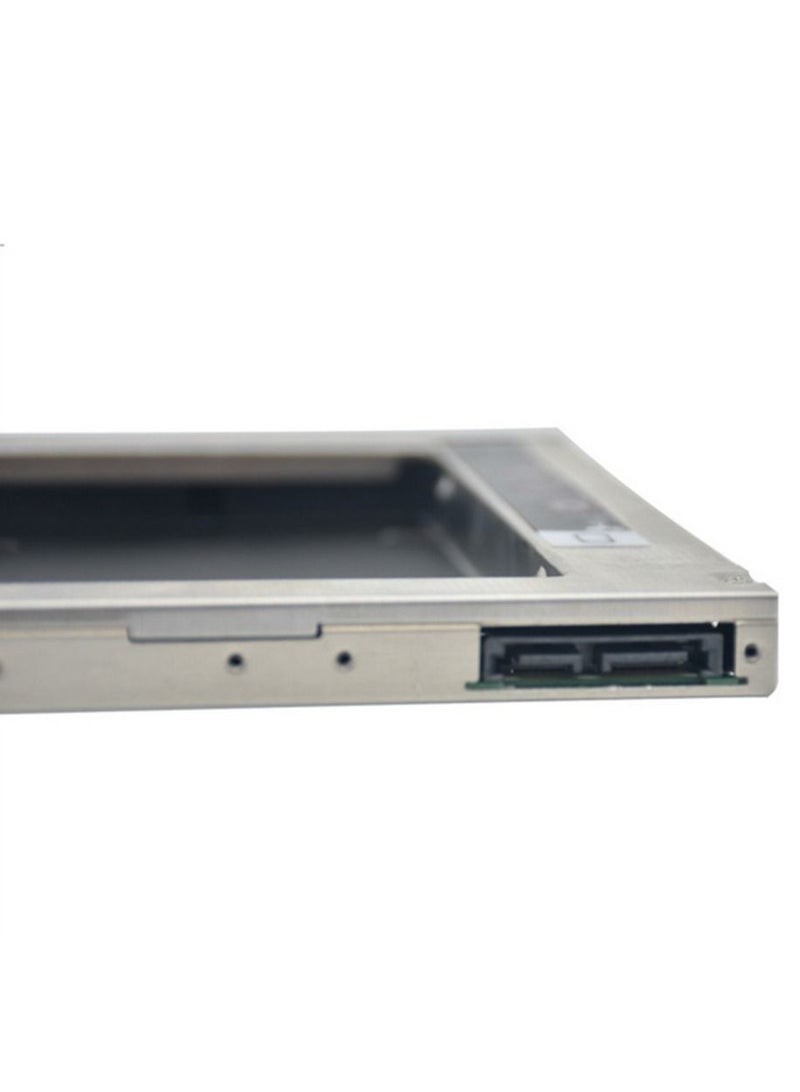 Universal 9.5MM Aluminium Alloy External SSD Hard Drive Enclosure Laptop 2.5" SATA I/II/III Solid State Drive Bracket - Image 2