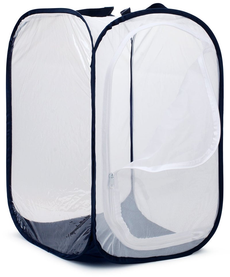 RESTCLOUD 36" Large Monarch Butterfly Habitat, Giant Collapsible Insect Mesh Cage Terrarium Pop-up 24 x 24 x 36 Inches - Image 2