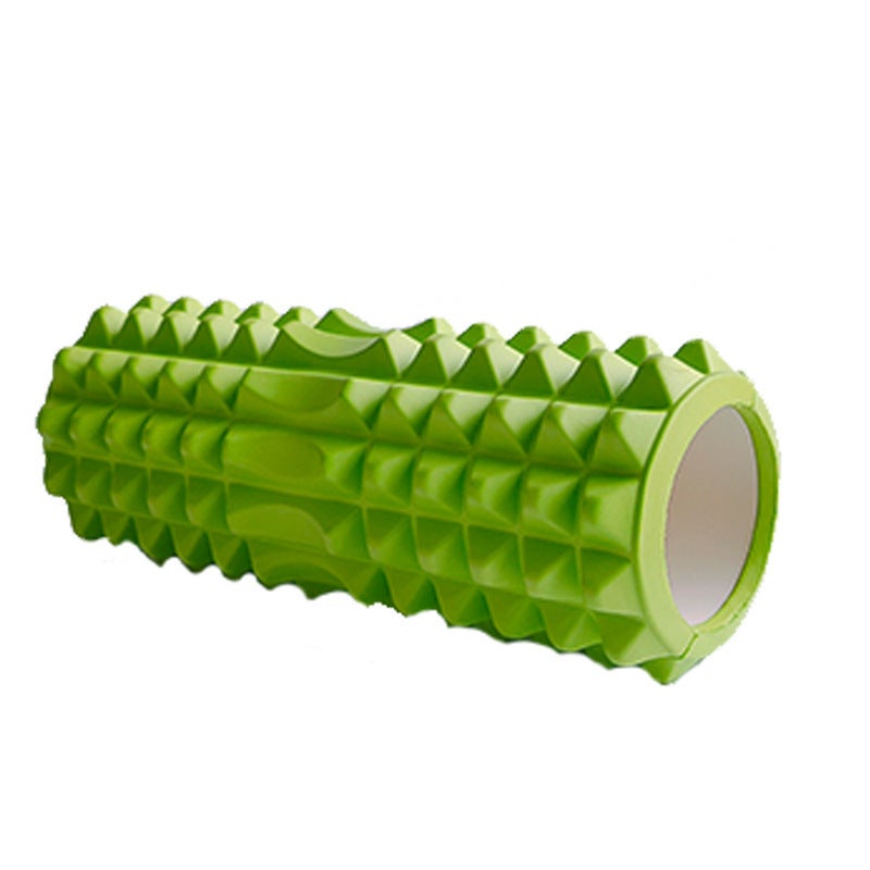 Generic Crescent EVA Foam Shaft Yoga Column Massage Roller Special Hollow Spike Column Foam Shaft for Muscle Relaxation44.5*13cm Crescent Green 44.5*13cm Crescent Green
