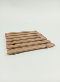 Wooden Brown 1 Heat Pad