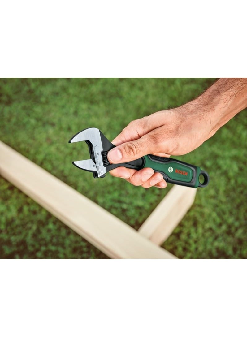 Bosch Wrench 8"/200mm (sturdy and of high quality, softgrip, durable, smooth opening up to 30 mm) - Image 2