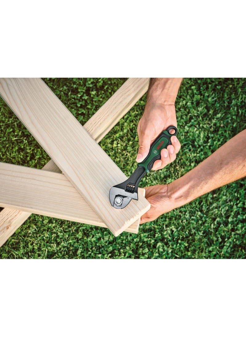 Bosch Wrench 8"/200mm (sturdy and of high quality, softgrip, durable, smooth opening up to 30 mm) - Image 3