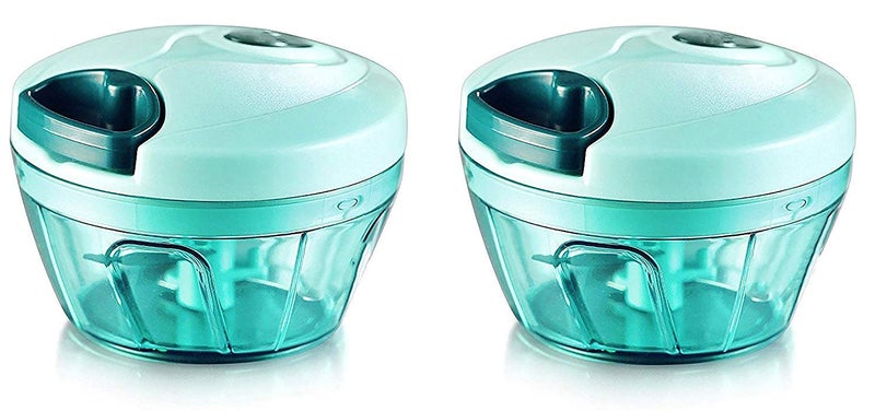 GJSHOP Handy Vegetable Fruit Mini Chopper 1 Chopper Pack of Two - Image 1